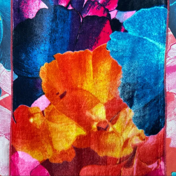 Anthropologie Leifsdottir Night Peony Silk Velvet Sleeveless Dress Size 8 - Image 11