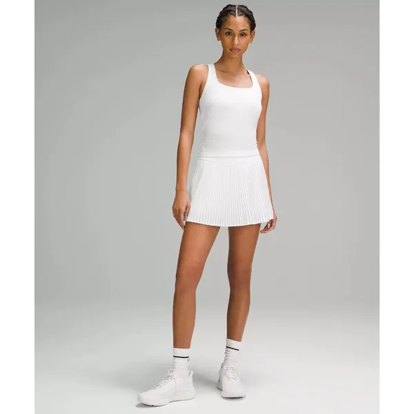 Lululemon High-Rise Pleated Tennis Skirt White Size 2 NWT - Image 2