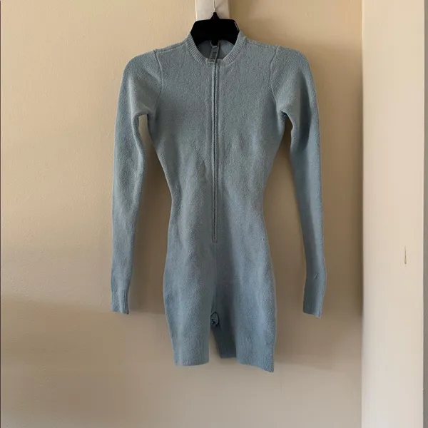 Skims Cozy Onesie Knit Jumpsuit Longsleeve Jumper one piece size X-Small , $86 - Image 5