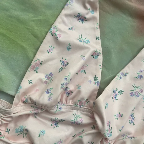 Princess Polly Penelope Pink Floral Halter Top - Image 6