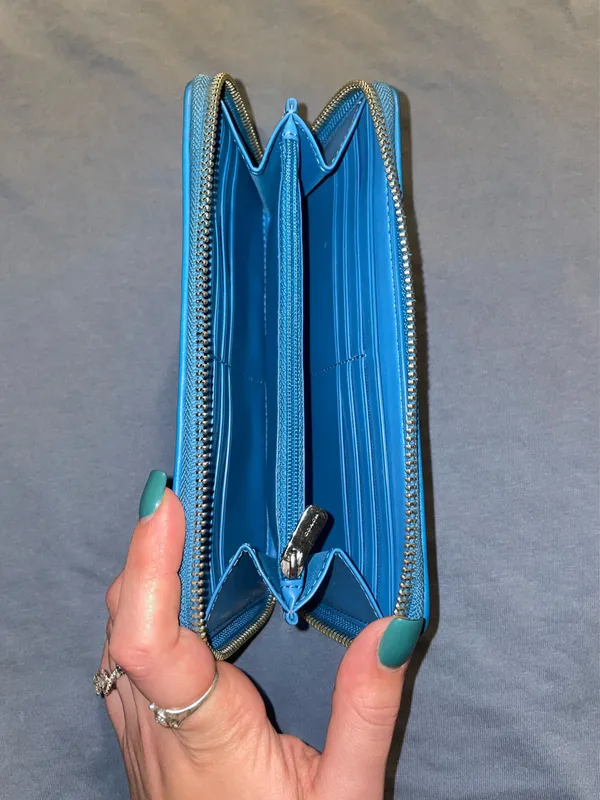 Blue Coach Wallet - Image 3