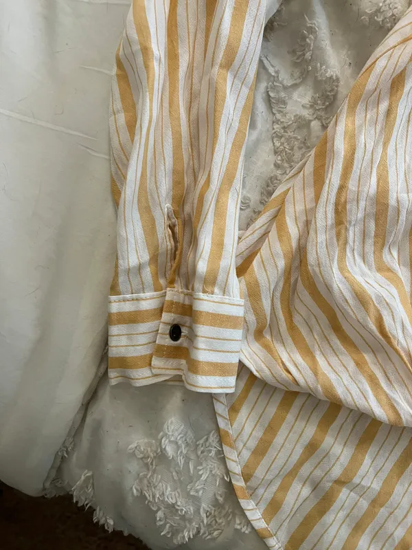 A New Approach Striped Knotted Shirt - Image 3