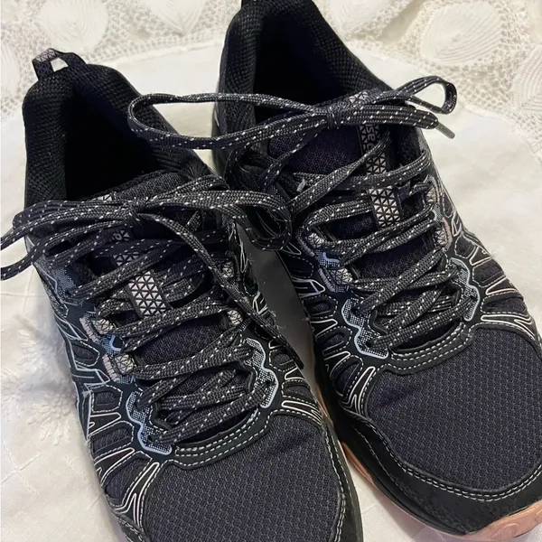 ASICS Gel Venture 7 Running Sneakers Shoes Women’s Size 7 Black Gray 1012A983 - Image 5
