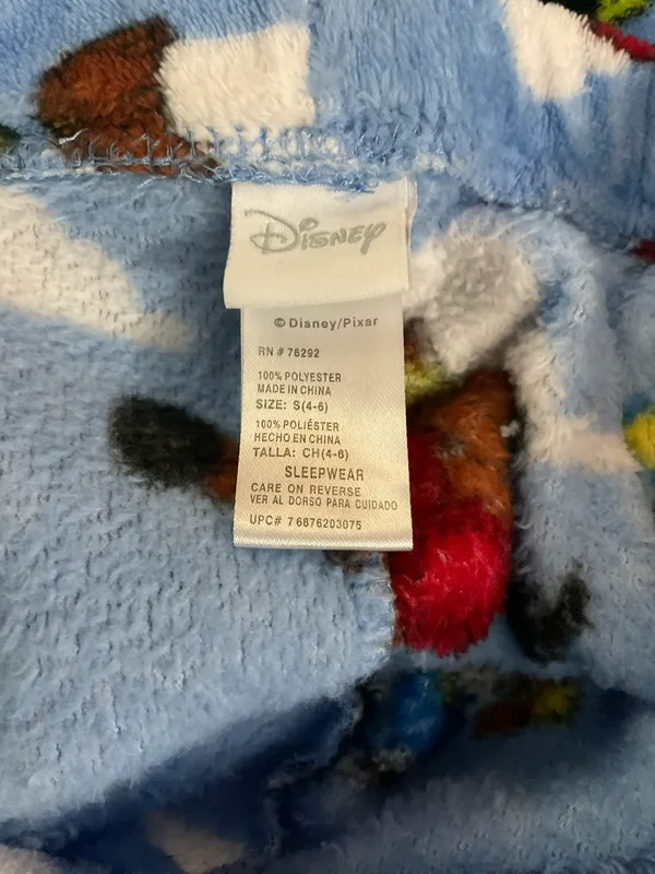 Disney Toy Story Pajamas Size S - Image 8
