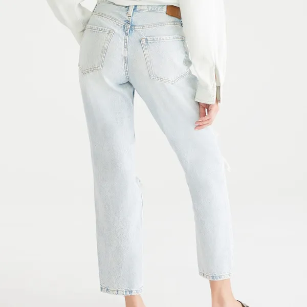 Aeropostale High Rise Mom Jeans Size 0 - Image 2