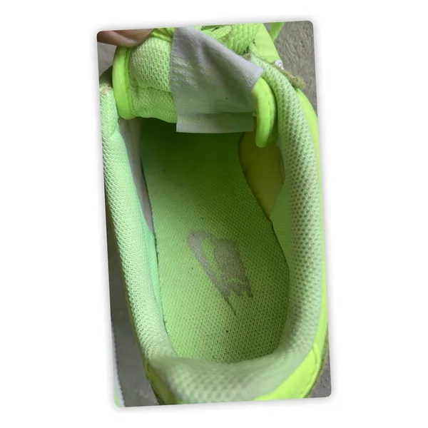 Nike Classic Cortez Nylon 749864-310 Volt Green Sneakers Womens 8.5 EU40 - Image 6