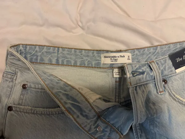 Curve Love Abercrombie Low Rise Baggy Shorts - Image 8
