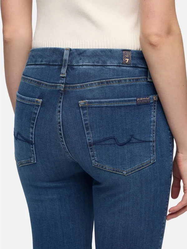 Seven For‎ All Mankind Kimmie Straight Denim Jeans - Image 2