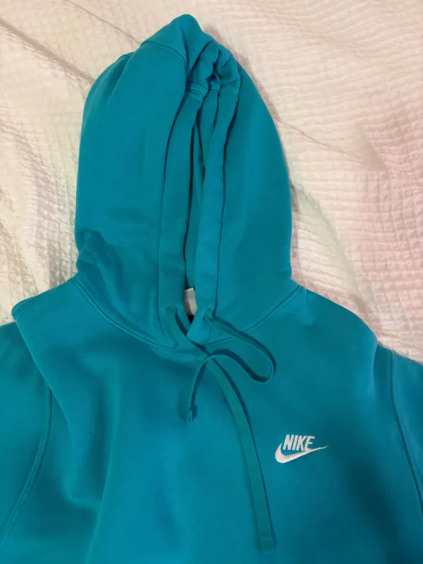 Teal Nike Hoodie Women’s - Image 2