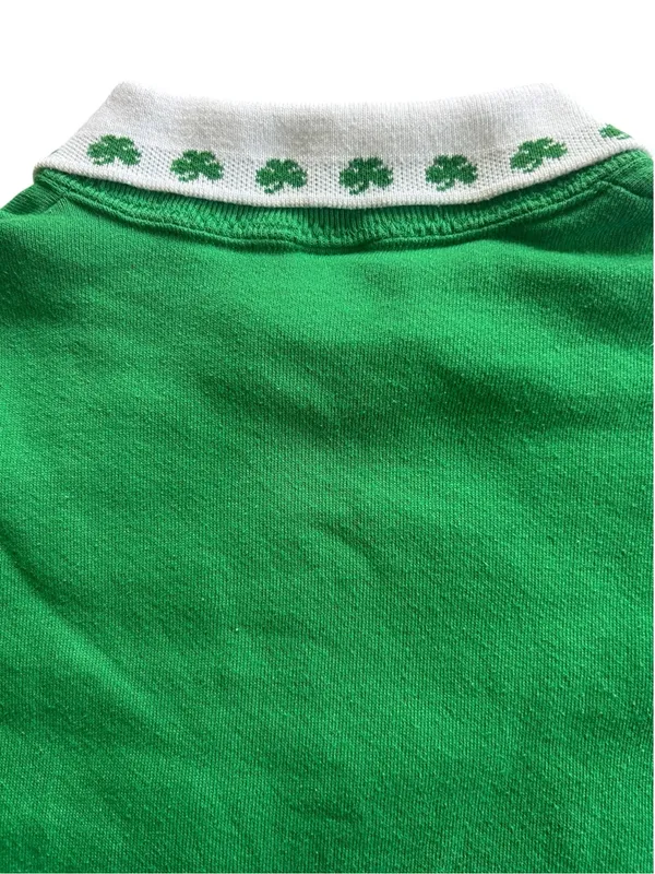 Vintage St. Patrick’s Day Shamrock Pullover Size S Cottage Grandmacore 90s - Image 6