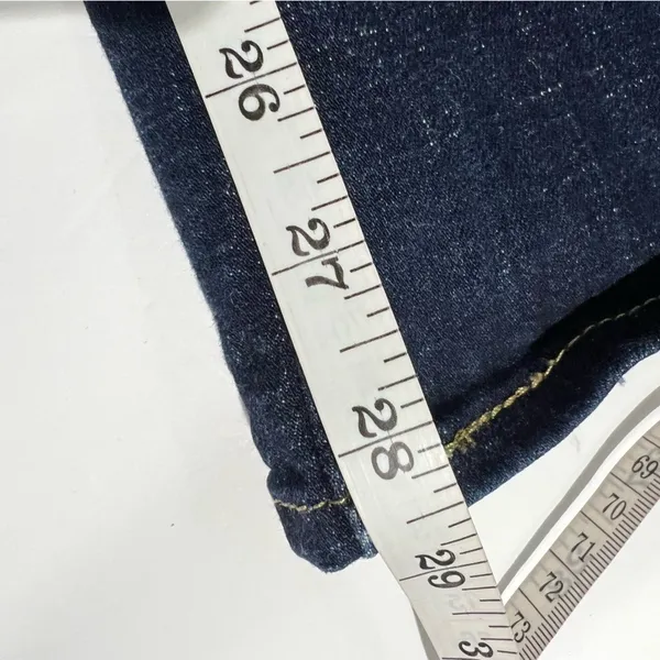 Levi's Classic Bootcut Dark Wash Jeans Size 12 Short W31 L30 - Image 8
