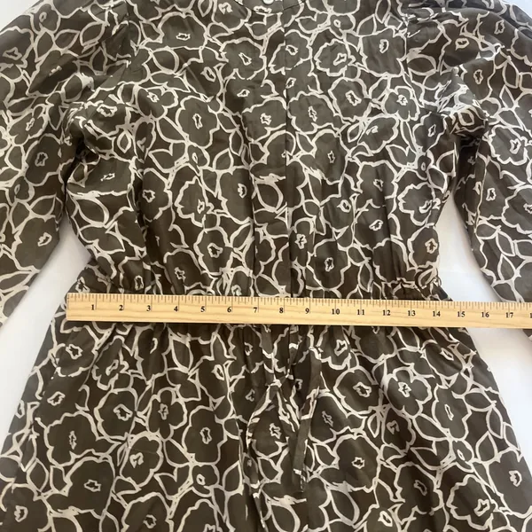 NWT Small Banana Republic Floral Print VOILE MINI SHIRTDRESS - Image 5