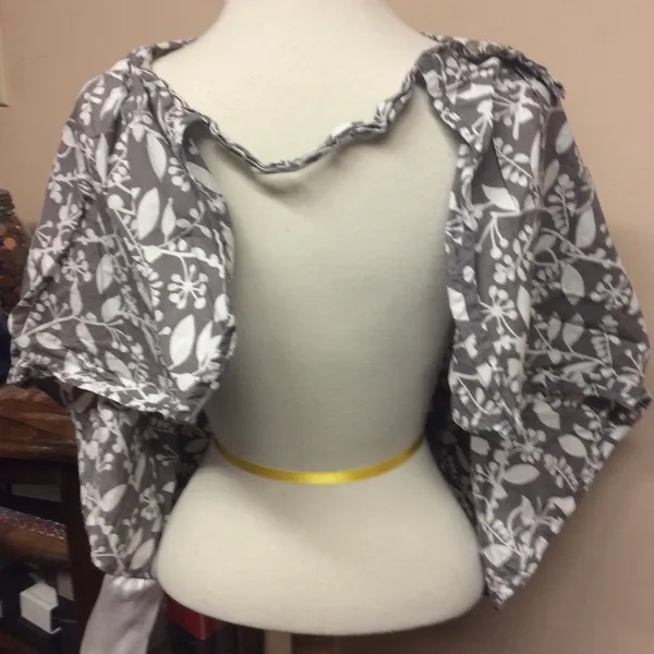 J J Cole Nursing Cover Gray - Image 2