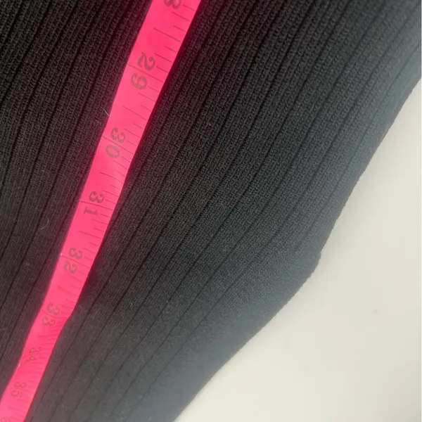 NWT WAYF‎ Ashley Halter Midi Dress with Side Slit Black Sz XS - Image 7