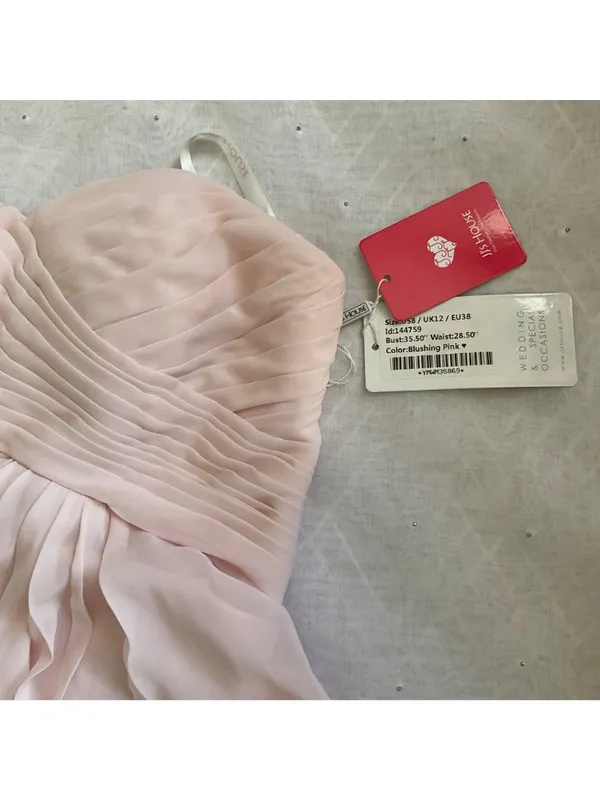 NWT JJ"s HOUSE pink maxi long dress SZ 8 bust32 Formal Dress - Image 2