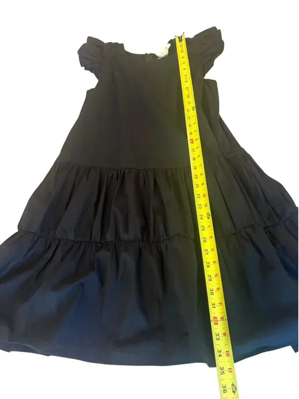 Pomander Place by Tuckernuck Black Corrine Flutter Sleeve Mini Dress Women Small - Image 9