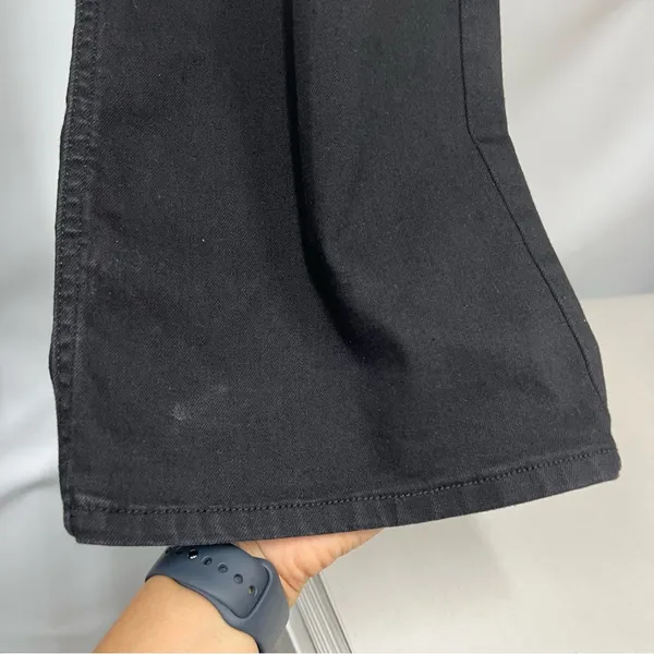 LEE Regular Fit Mid Rise Bootcut Jeans Washed Black Size 18M - Image 11