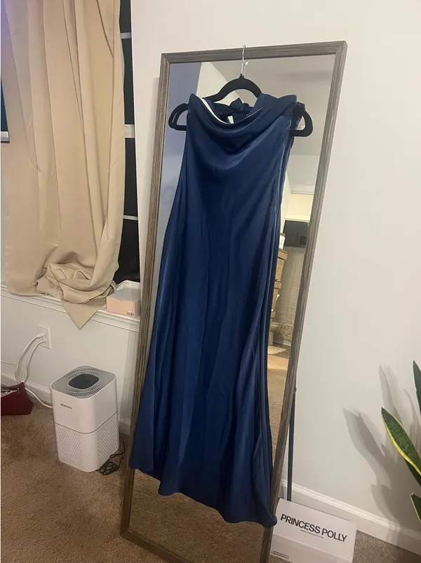 Princess Polly Blue Wedding Guest Dress - Image 3