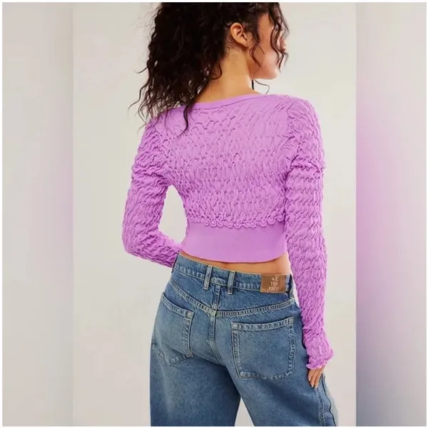 Free‎ People Scrunchy Shrug size small NWT - Image 2