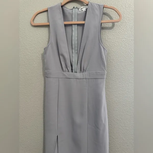 Revolve Rayhana‎ High Slit Dress in Lavender Superdown Size XS - Image 4