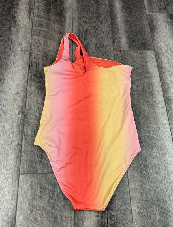 Aerie Coral Stripe One Piece Swimsuit - Image 7