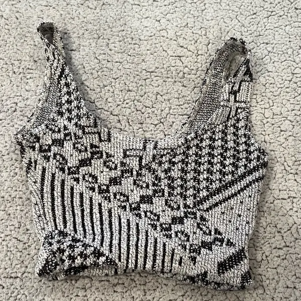 Urban cropped knit top - Image 2