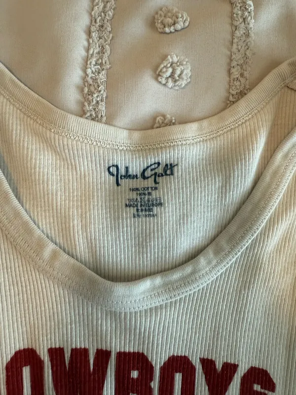Brandy Melville Tank Top Cowboys - Image 2