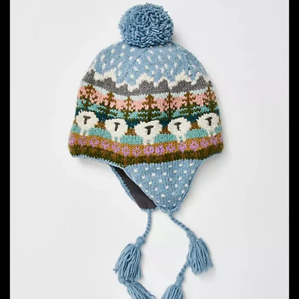 Free People NWOT beanie - sheeps - Image 2