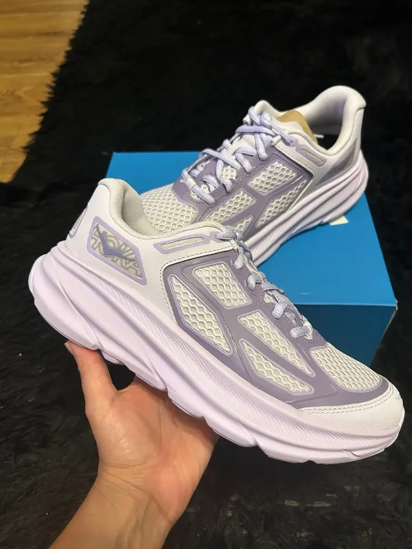 HOKA Clifton purple athletic training running shoes sneakers women’s 8 new - Image 7