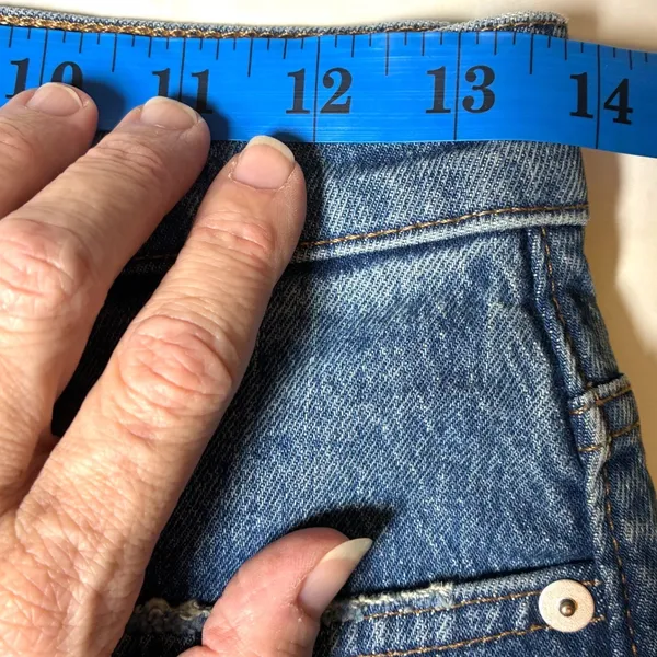 Madewell High Rise Balloon Tapered Jeans Medium Wash 26T Tall NB081 - Image 7