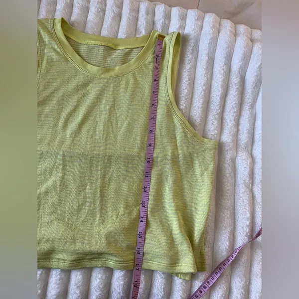 Lululemon Yellow Tank Top - Image 8