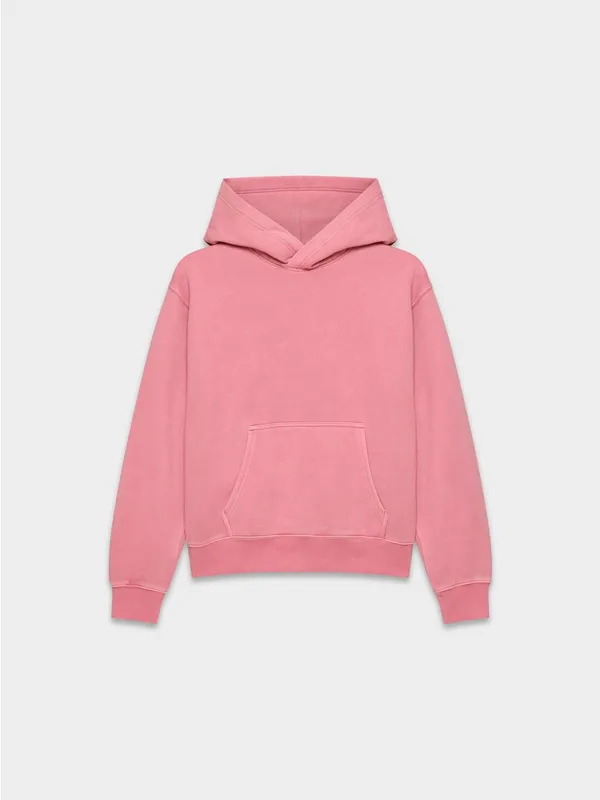 Aritzia Cozy Sweatfleece Perfect Hoodie size small vintage frozen berry NWOT - Image 4