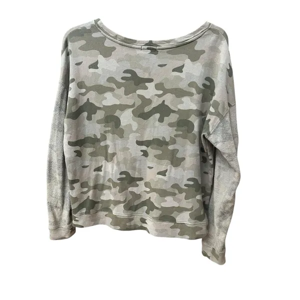Rails Kelli Camo Sweatshirt Military Patch Detail‎ Size XS Camouflage #A6-2 - Image 6