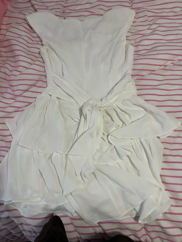 Lucy in the Sky Dress White - Image 2