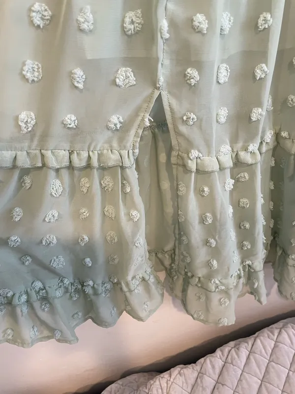 Summer boho Dress Green Size M - Image 4