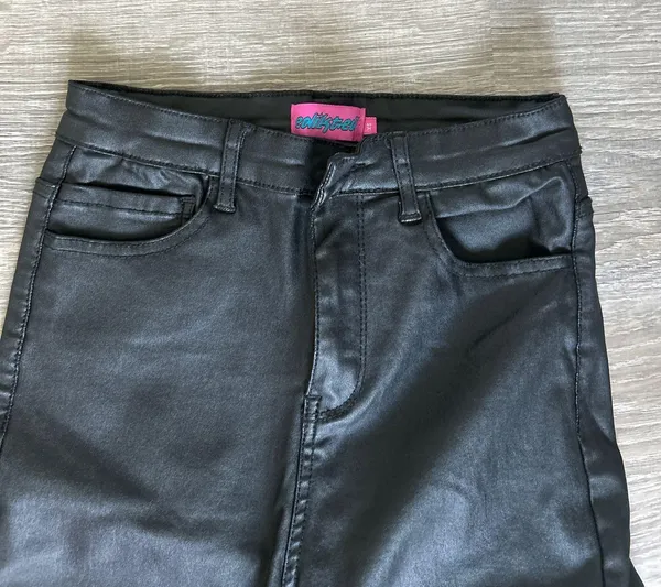 Edikted Leather Pants - Image 4