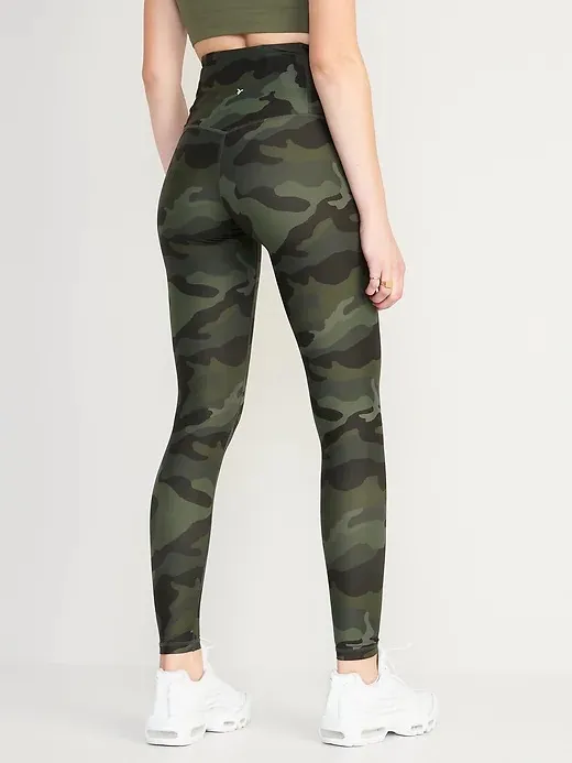 Old Navy High-Rise Camo Powersoft 7/8 Ankle Leggings - Image 3