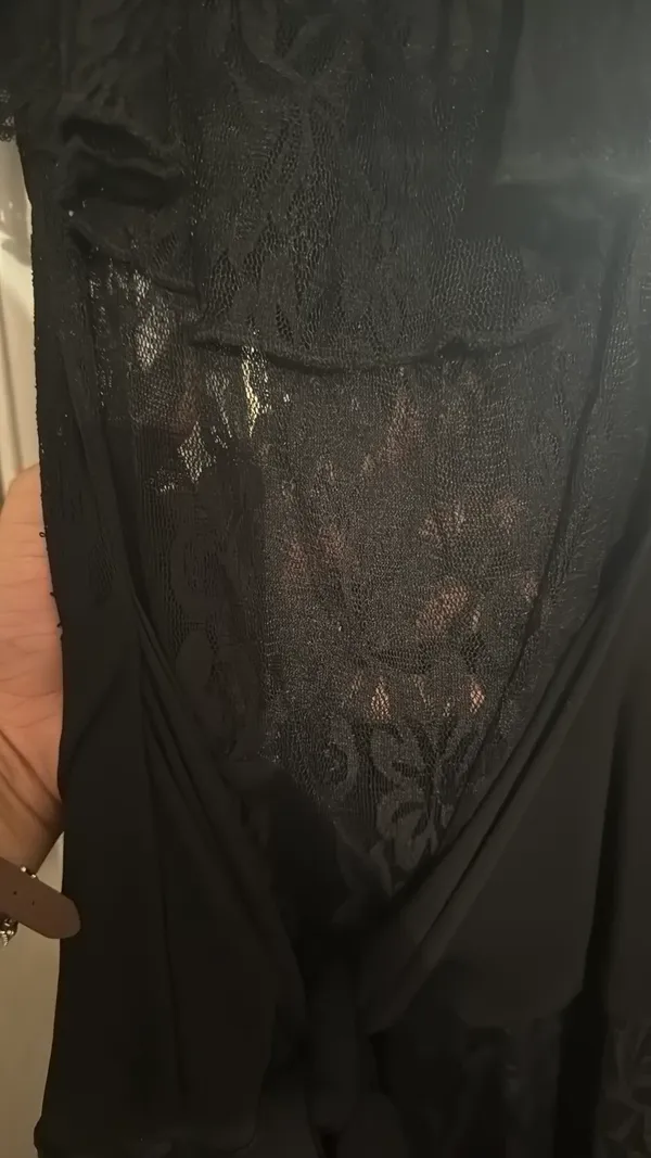 Black lace dress - Image 2