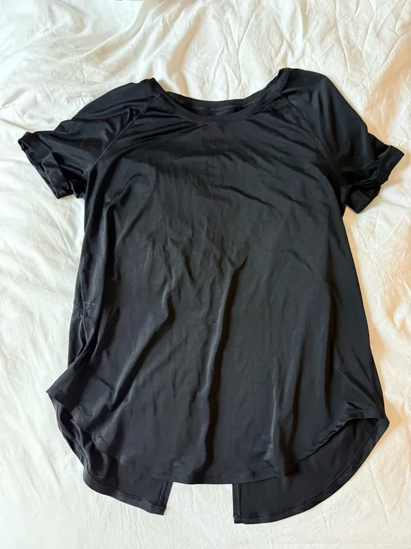 Lululemon Open Up Tie Back Tee - Image 3