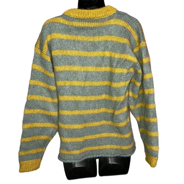 Dr Martens VINTAGE Medium Airwair Mohair Striped Sweater - Image 3