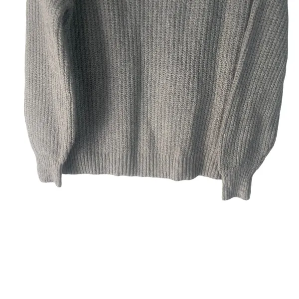 Rachel‎ Zoe Women's Size XS Classic Basic Grey Knit Sweater - Image 4
