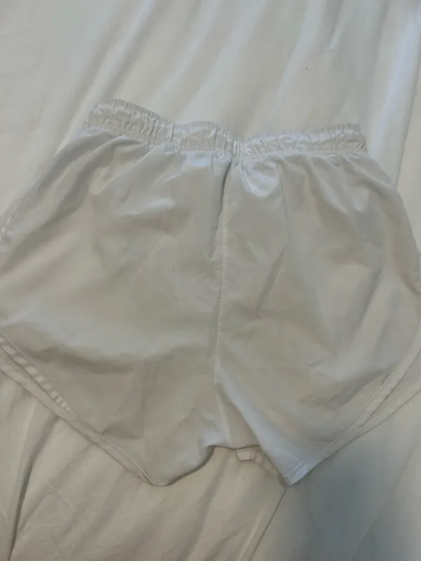 Nike Dri-Fit Shorts White Athletic - Image 2