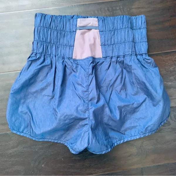 FP Movement The Way Home Shorts | Tik Tok Viral Activewear Running Shorts | Blue - Image 5