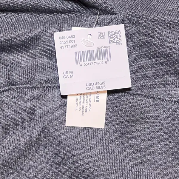 American Eagle Outfitters Seriously Lived In Gray Pullover Hoodie Sweatshirt Med - Image 4