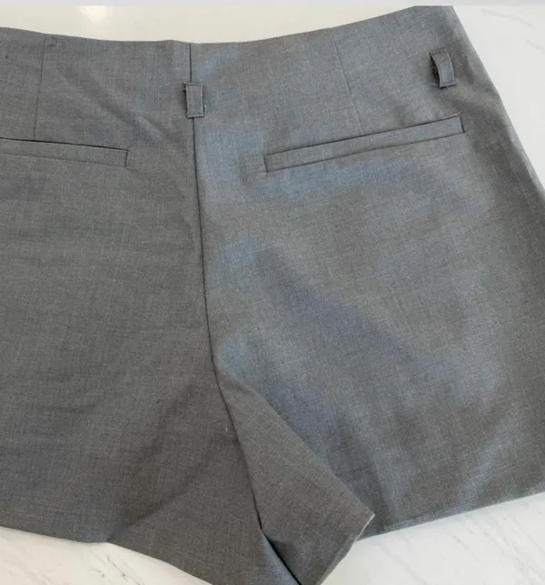 ZARA Grey Pleated Skort - Image 3