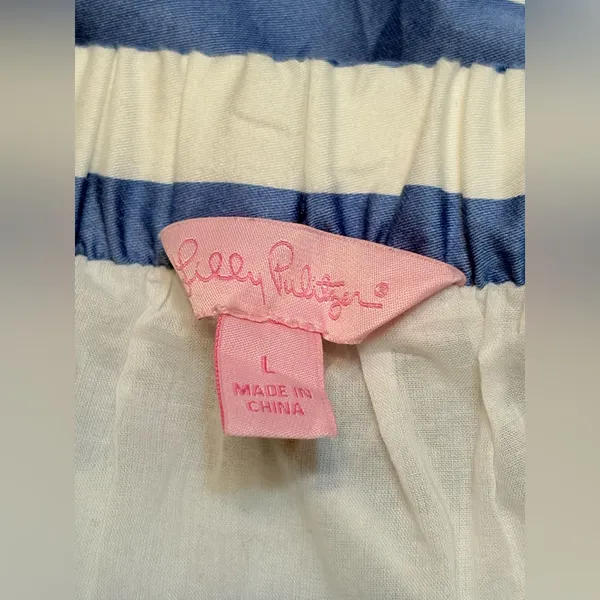 Lilly Pulitzer Stripe Tulip Skirt With Pockets from 2010 - Image 4