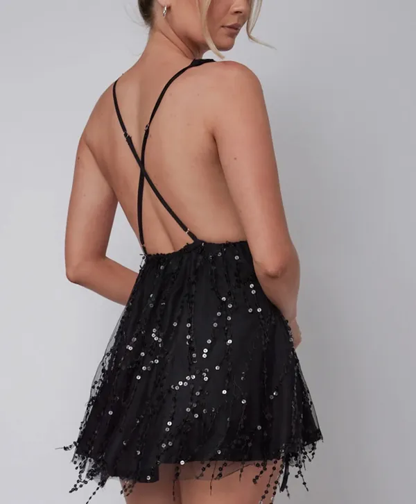 Hello Molly Dress Sequin - Image 2