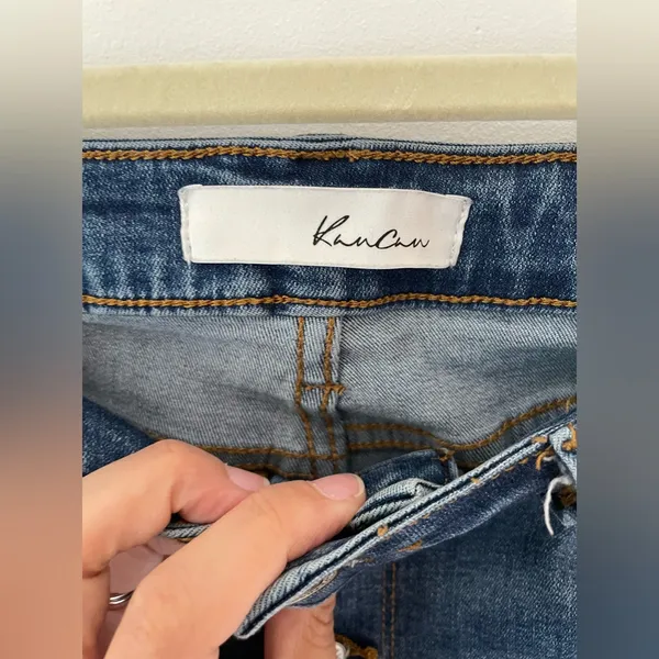KanCan Norah High Rise Ankle Skinny Button Fly Jeans Size 30 - Image 4