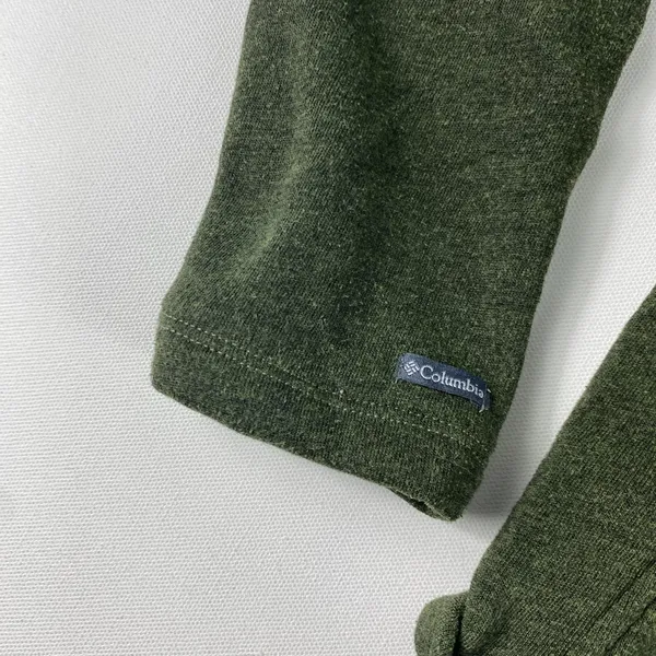 Columbia Pullover Womens Medium‎ Green Fleece Cowl Neck Sherpa Lined Long Sleeve - Image 8