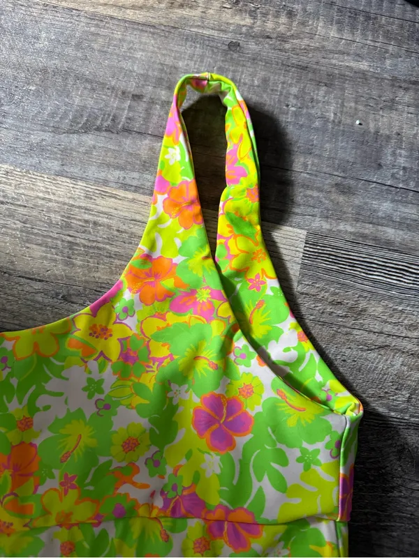 Kulani Kinis Vibrant Floral Bikini Top - Image 2